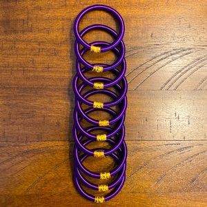 Kasturjewels Silk Stack Bangles Purple